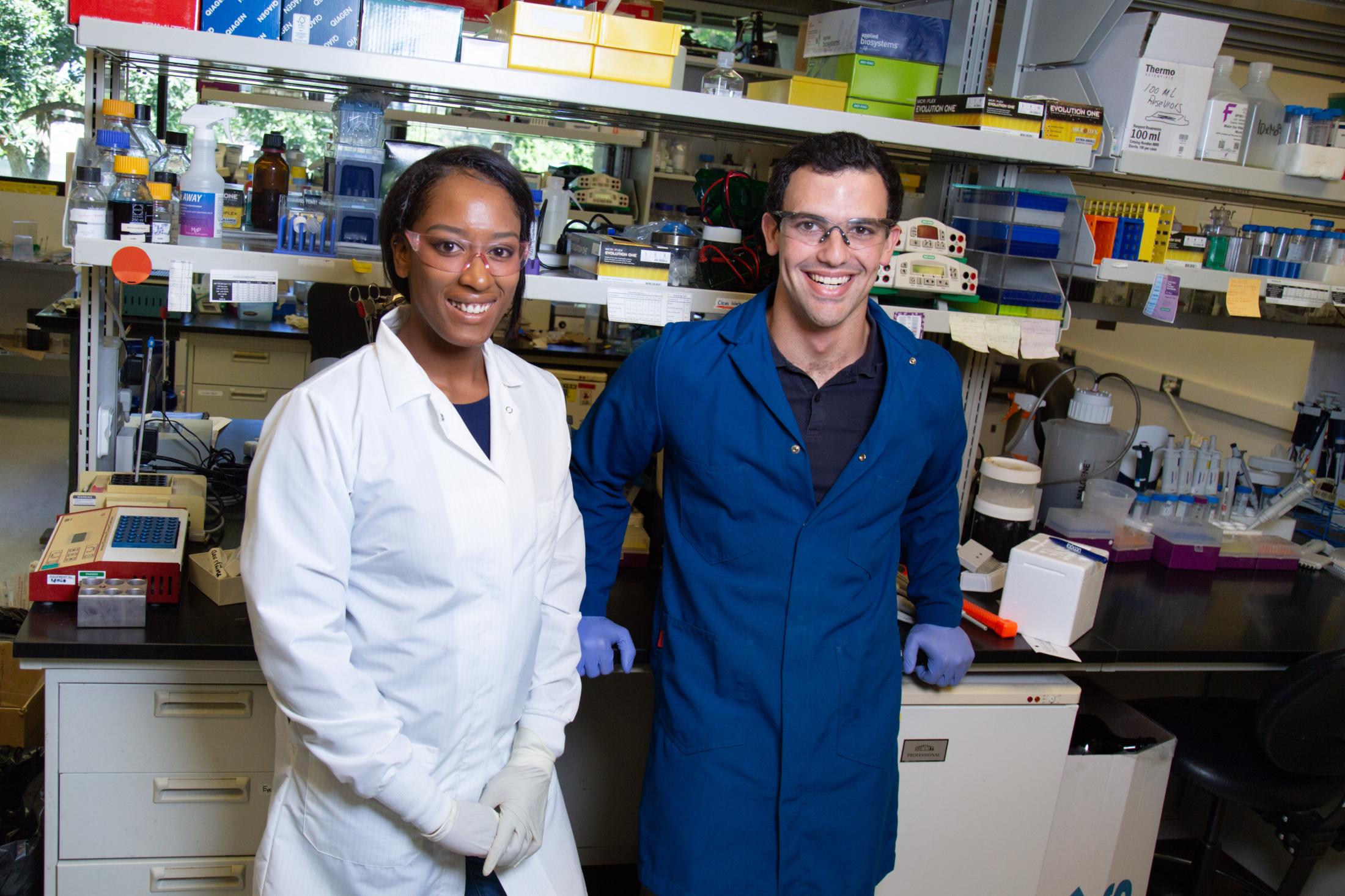 ayler Smith and Leib Lipowsky joined BUSP Honors this past summer