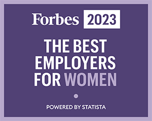 2023 Forbes Best Employers for Women logo